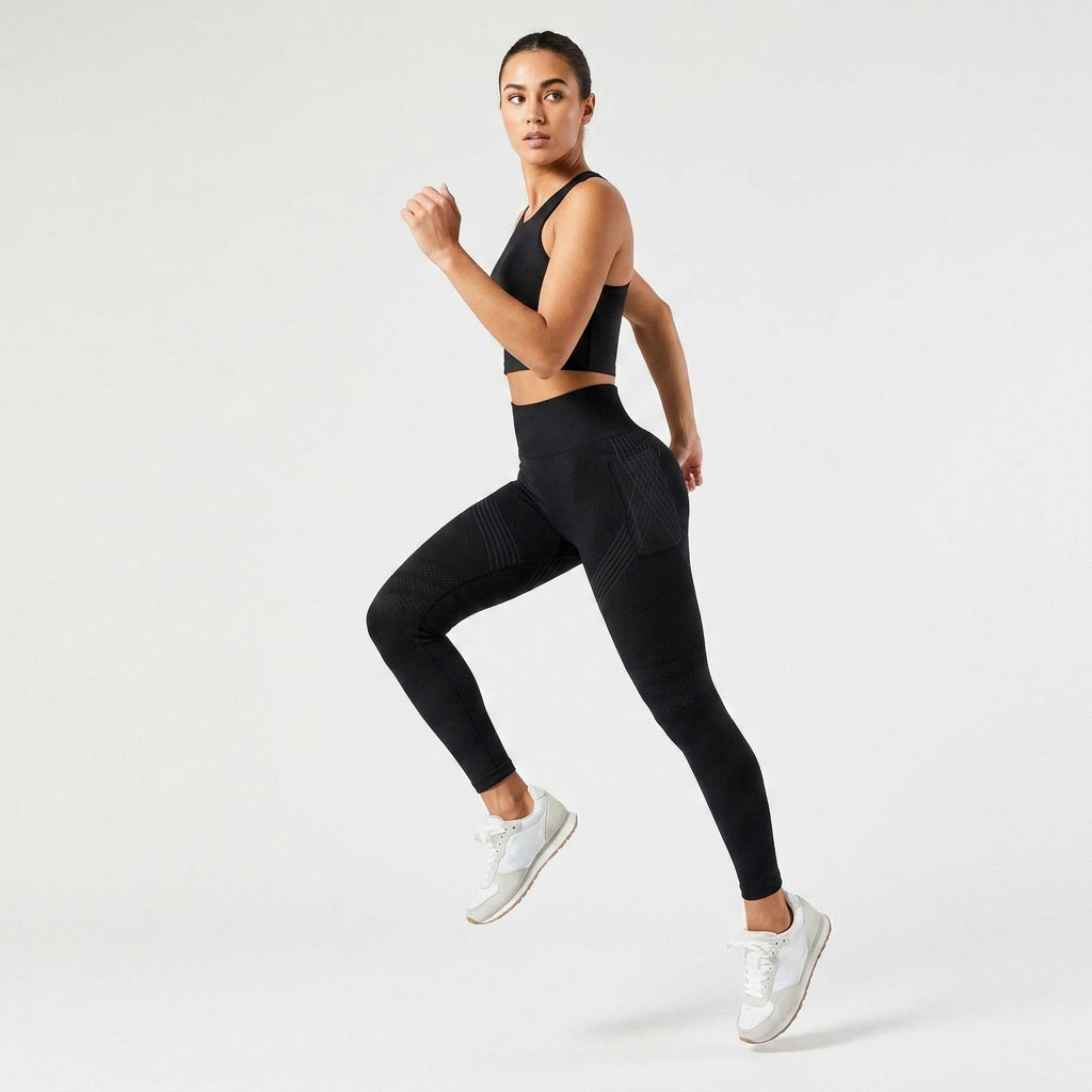 Calça Legging Feminina com Bolso Esportiva