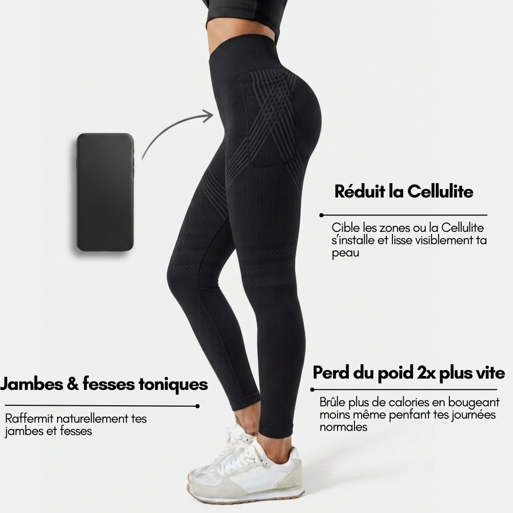 Calça Legging Feminina com Bolso Esportiva