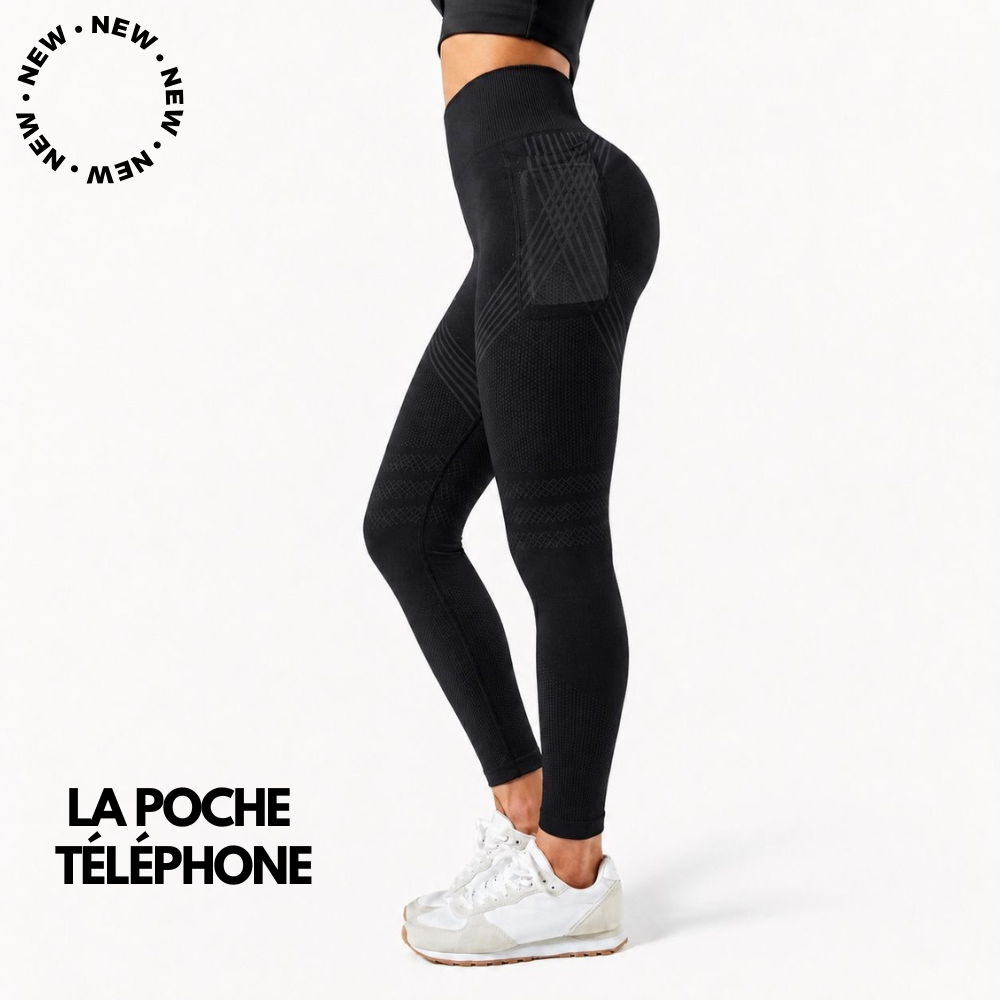 Calça Legging Feminina com Bolso Esportiva