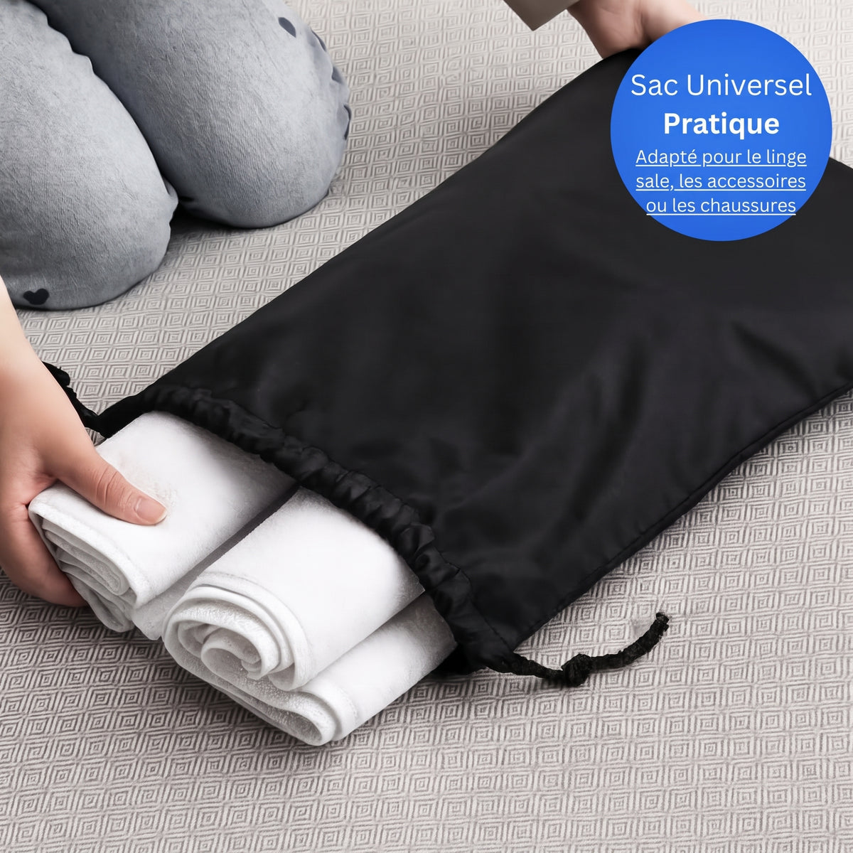 Kit Organisateur de Valise à Compression — 6 pièces
