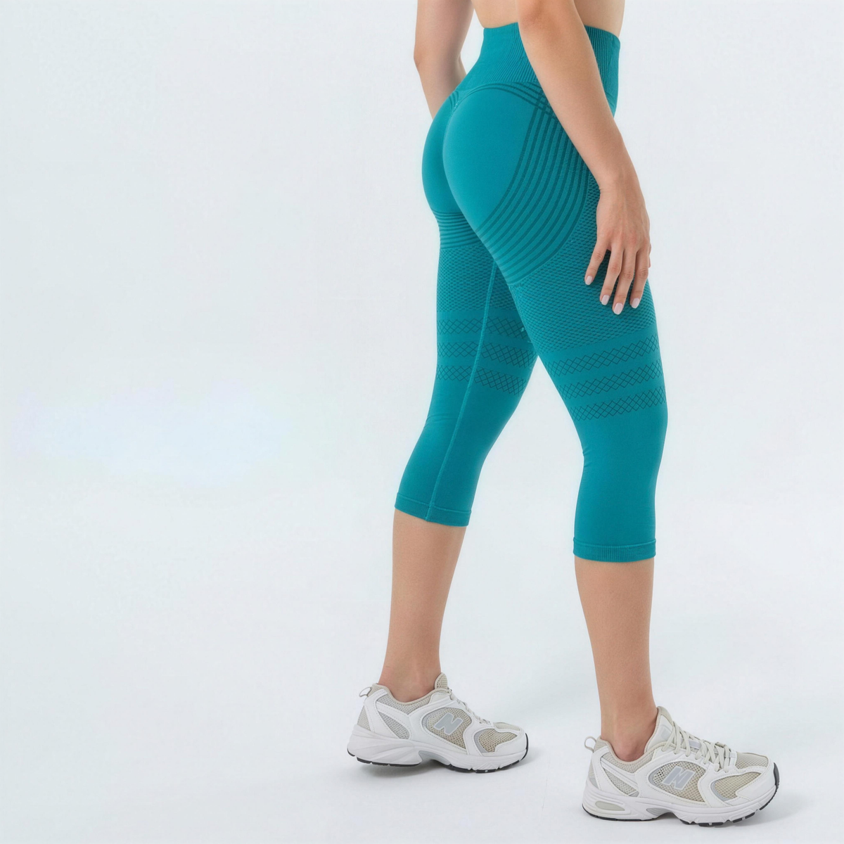 Calça Legging Feminina Capri 3/4 Esportiva